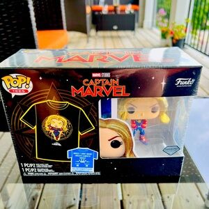 Funko Pop Tees! Marvel Studios: Captain Marvel